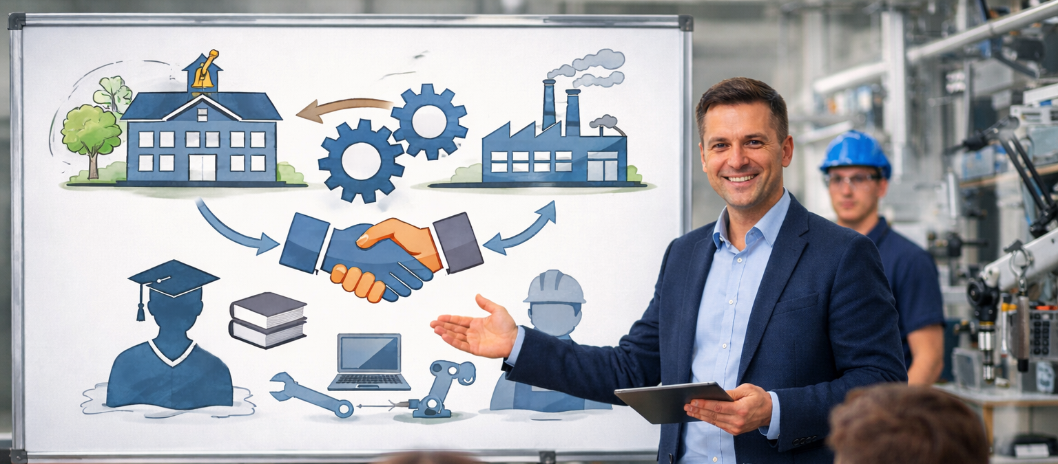 Współpraca szkół i firm – fundament edukacji dualnej